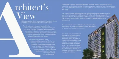 Architect’s View spread, left page