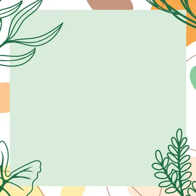 Lizopendwa brand backdrop: a mint panel framed by leaves and colour shapes