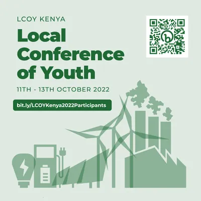 LCOY Kenya participant poster on mid green