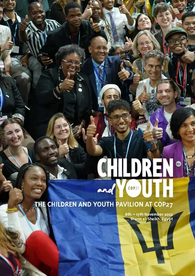 Children & Youth Pavilion at COP27 report cover
