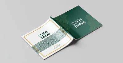 The catalogue shown closed and open