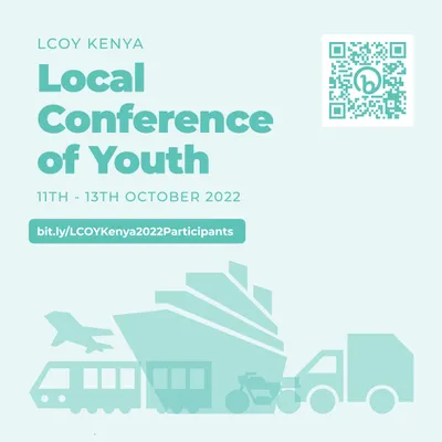 LCOY Kenya participant poster on mint