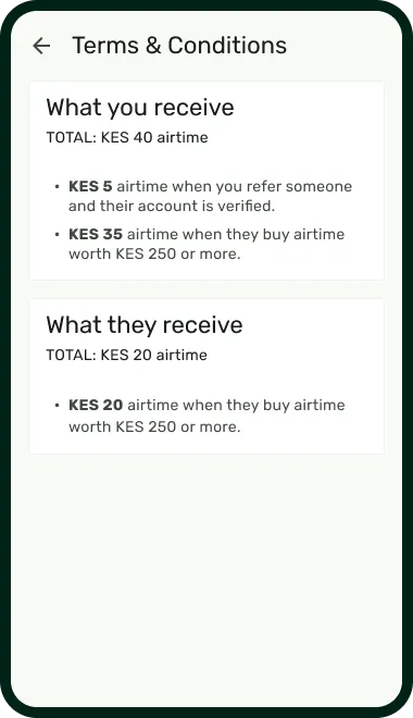 Leja referral screen 3