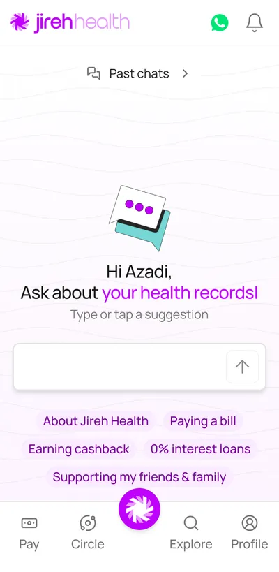 Ask Jireh: ‘Hi Azadi, ask about your health records’