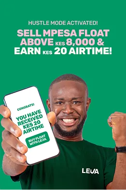 Leja M-Pesa promotion ad: ‘Hustle mode activated!’
